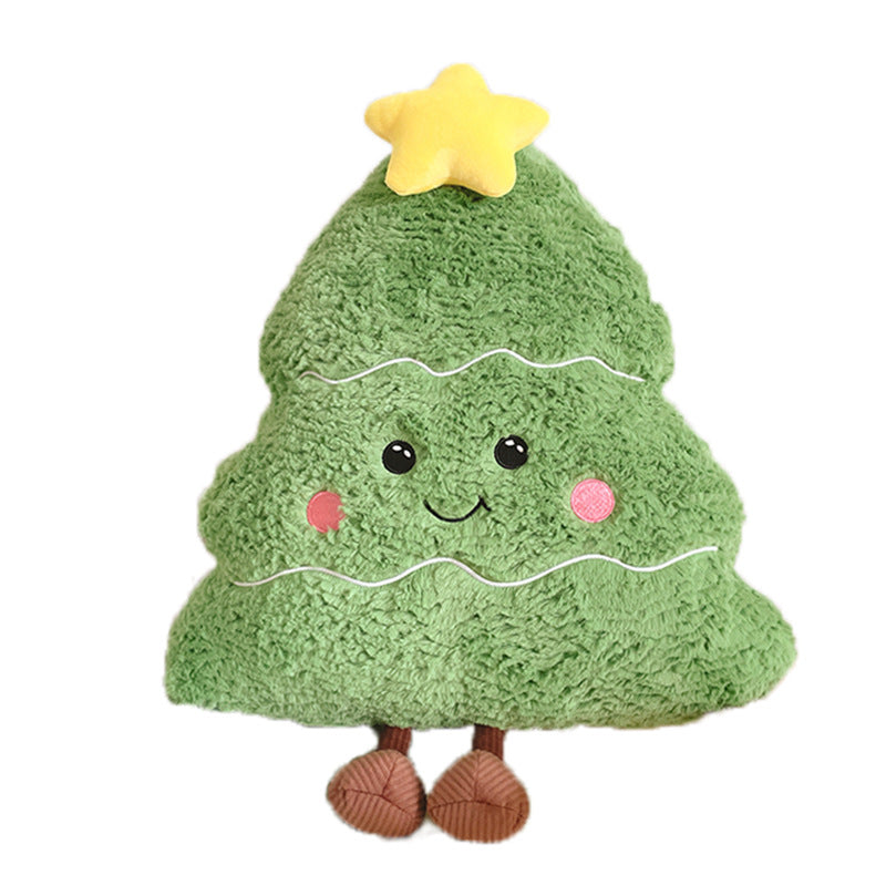 INS Holiday Decorative Cushion Christmas Tree Doll Plush Toy