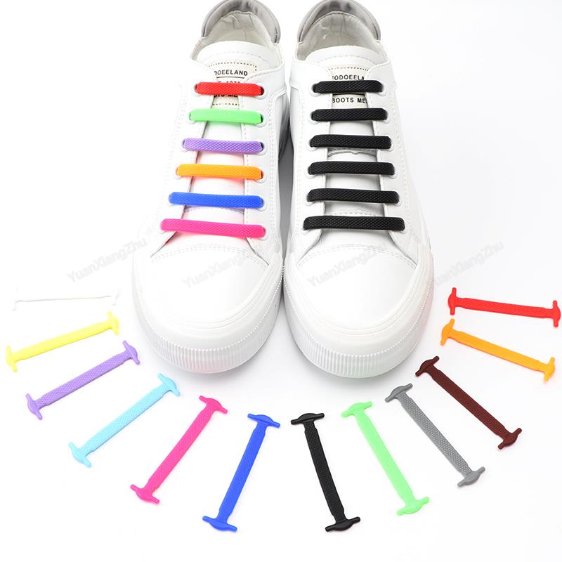 Silicone Shoelaces No Tie Shoe Laces